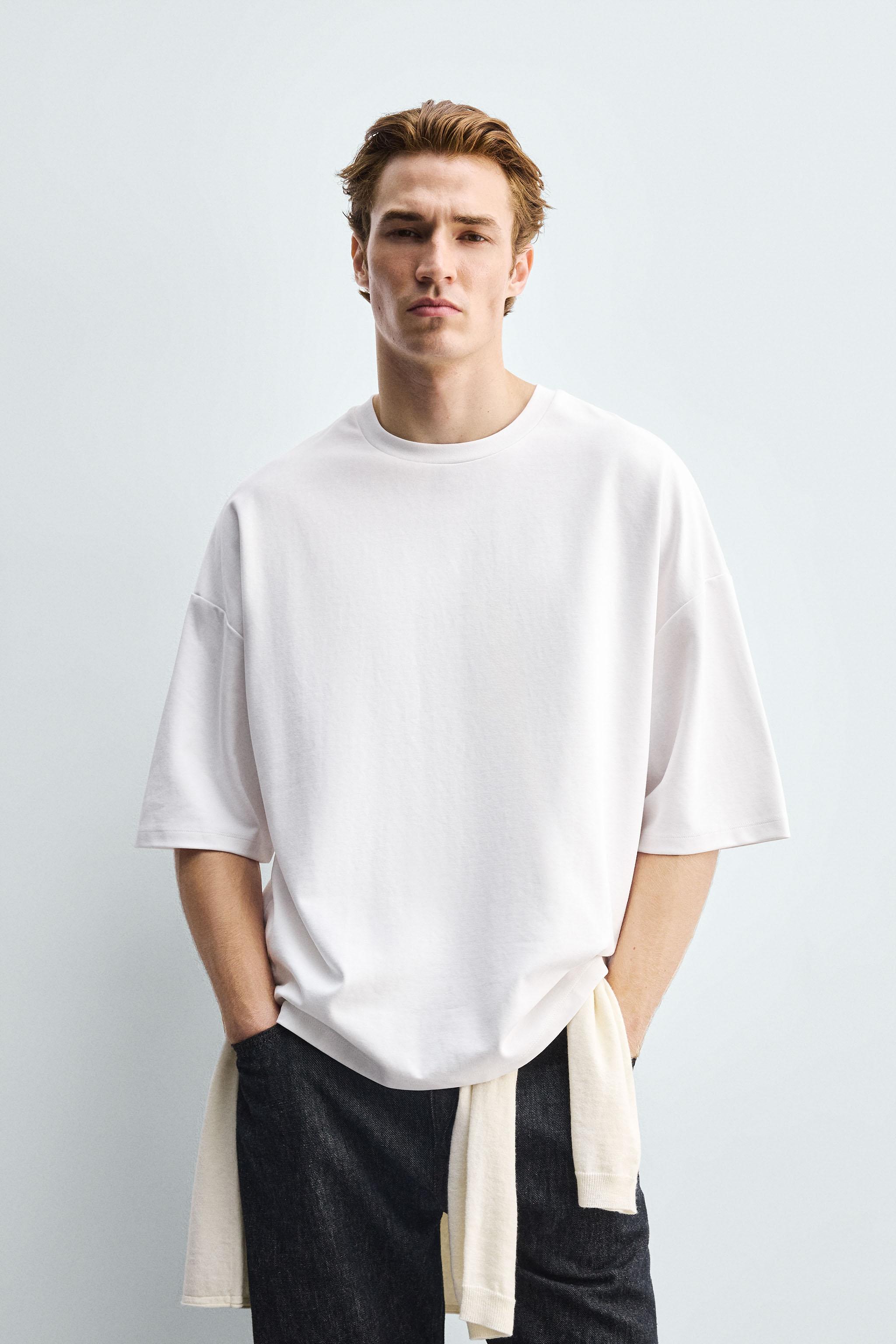 NEOPRENE EFFECT BOXY FIT T-SHIRT
